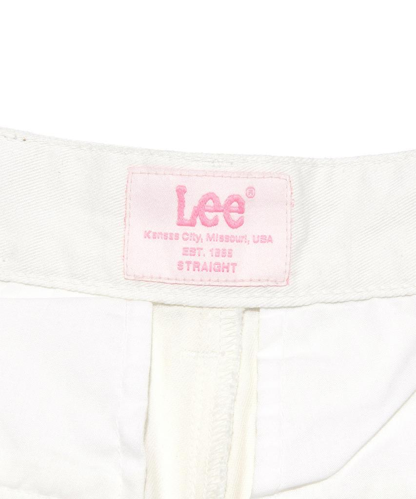 LEE Women'S Straight Fit Chino Pants Cream