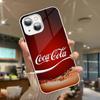 Hot C-Coca Drinks C-Cola Tempered Glass For Iphone 14 13 12 11 Pro Mini XS MAX 14Plus X XS XR Fundas