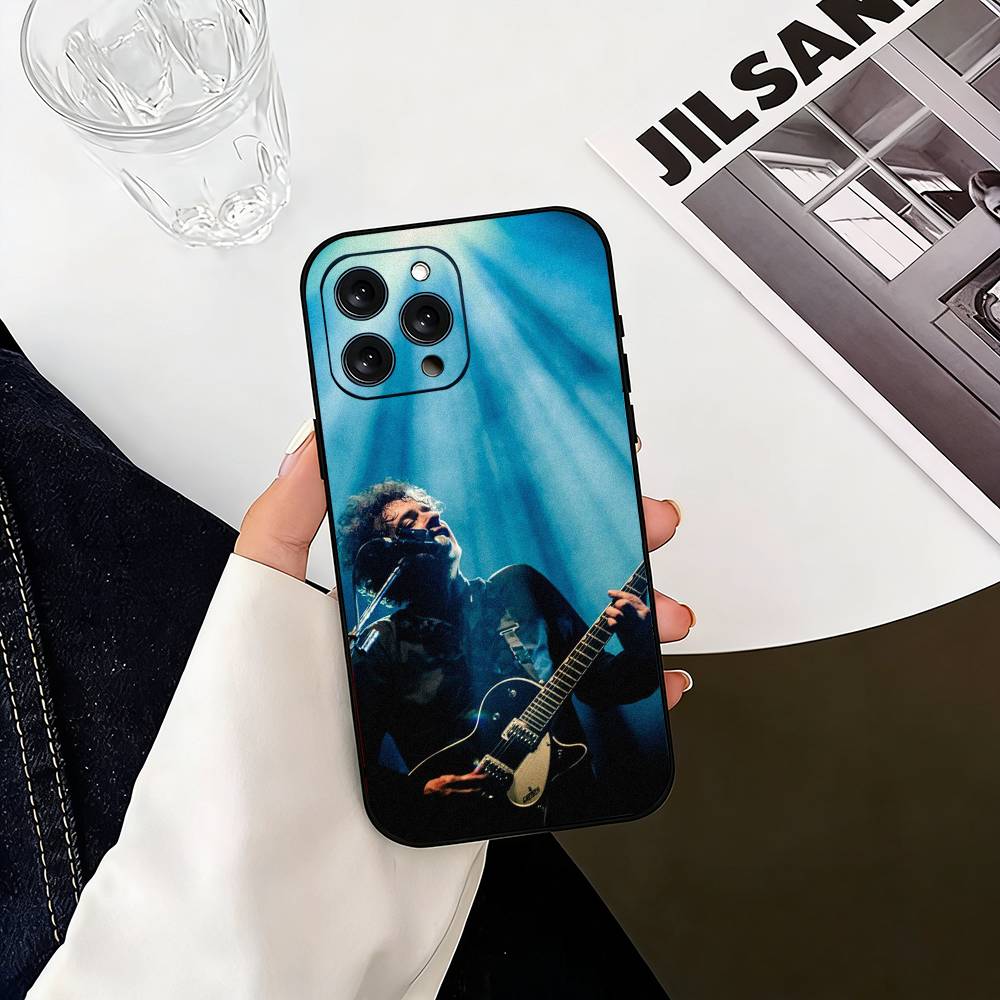 Soda Stereo Gustavo Cerati   Phone Case For iPhone 17,16,15,14,13,12,11 Plus,Pro Max,XS,Soft Silicone Black Cover