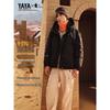 YAYA 2025 Couple's Patchwork Down Jacket