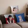 Singer I-IU Photo Pillow Case Throw Pillow Chair Seat Cushion Nap Pillows Home Chair Cushion Seat Soft Pad Pillow Sofa Cushion