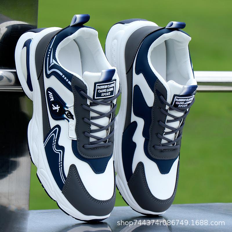 Running shoes spring and autumn platform casual sports shoes non-slip soft-soled dad shoes