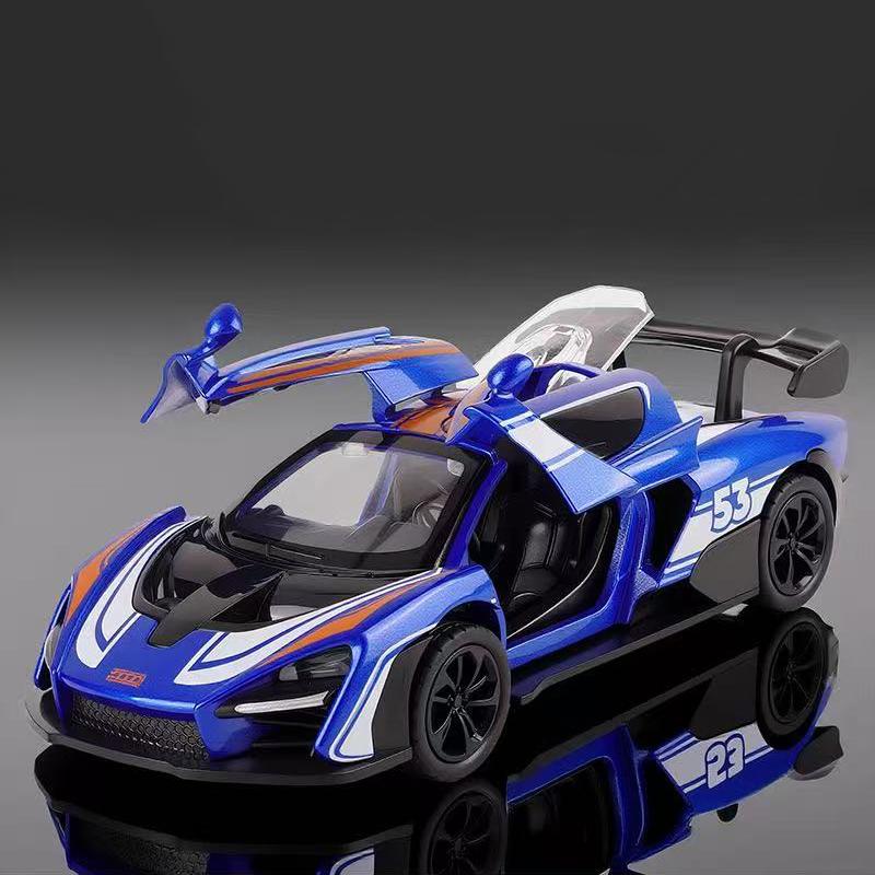 1:28 Scale Cast Simulation Alloy Toy Car Door Can Be Opened Pullback Drive Collectible Model Vehicle Toy for Kids