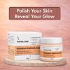 SKINLURE Exfoliating Face & Body Scrub with Walnut Shell Powder & Niacinamide | Deep Cleansing | Tan Removal & Glowing Skin | 100g
