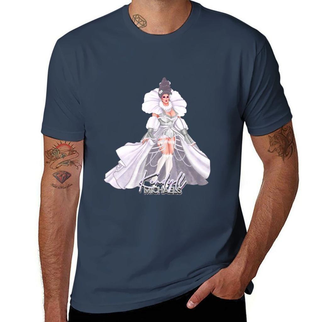 Kendyll Michaels Victorian Tshirt Plus Size Outdoor Casual Top