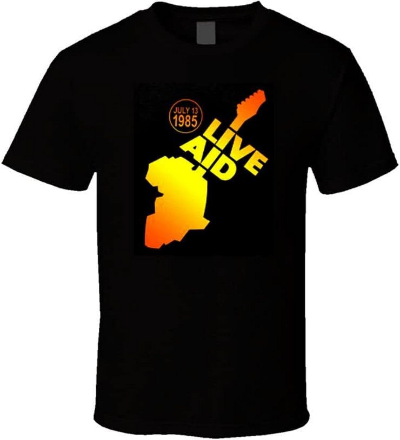 Live Aid 1985 T-Shirt XL чёрный