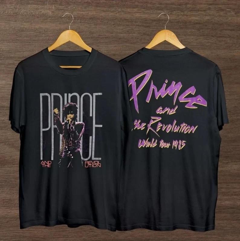 Vintage 1985 Prince And The Revolution Purple Rain World Tour T-Shirt S