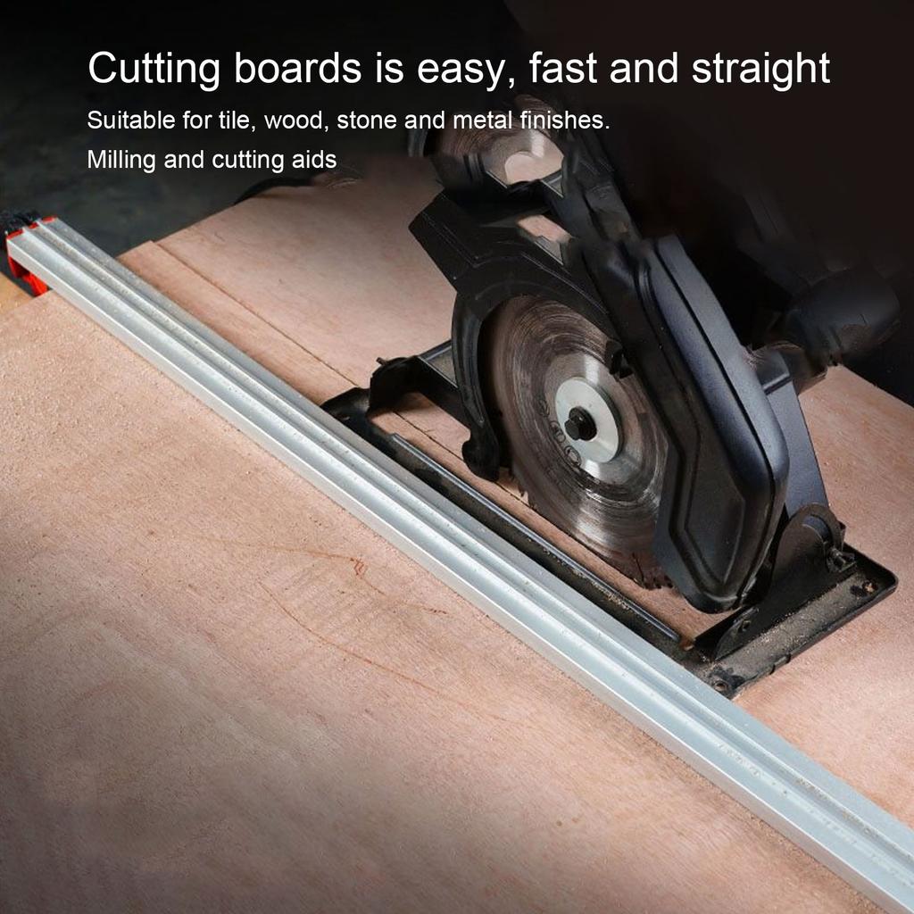 Straight Cut Guide 34.6 Inch NGX Clamp Edge Straight Edge Table Saw Guide for Router