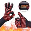 800°C Heat Resistant BBQ Glove Silicone Grill Mitt Durable Oven Glove  Kitchen