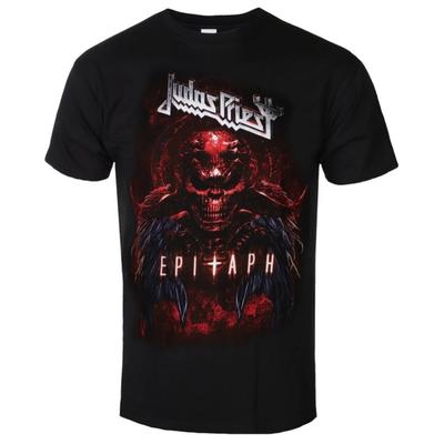 Judas Priest Pattern Printed Tshirt Classic Heavy Metal Band Tshirt For Daily And Concert Wear