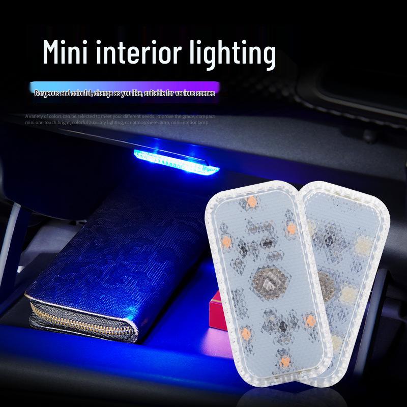 LED Wireless Rechargeable Car Atmosphere Touch Sensor Light