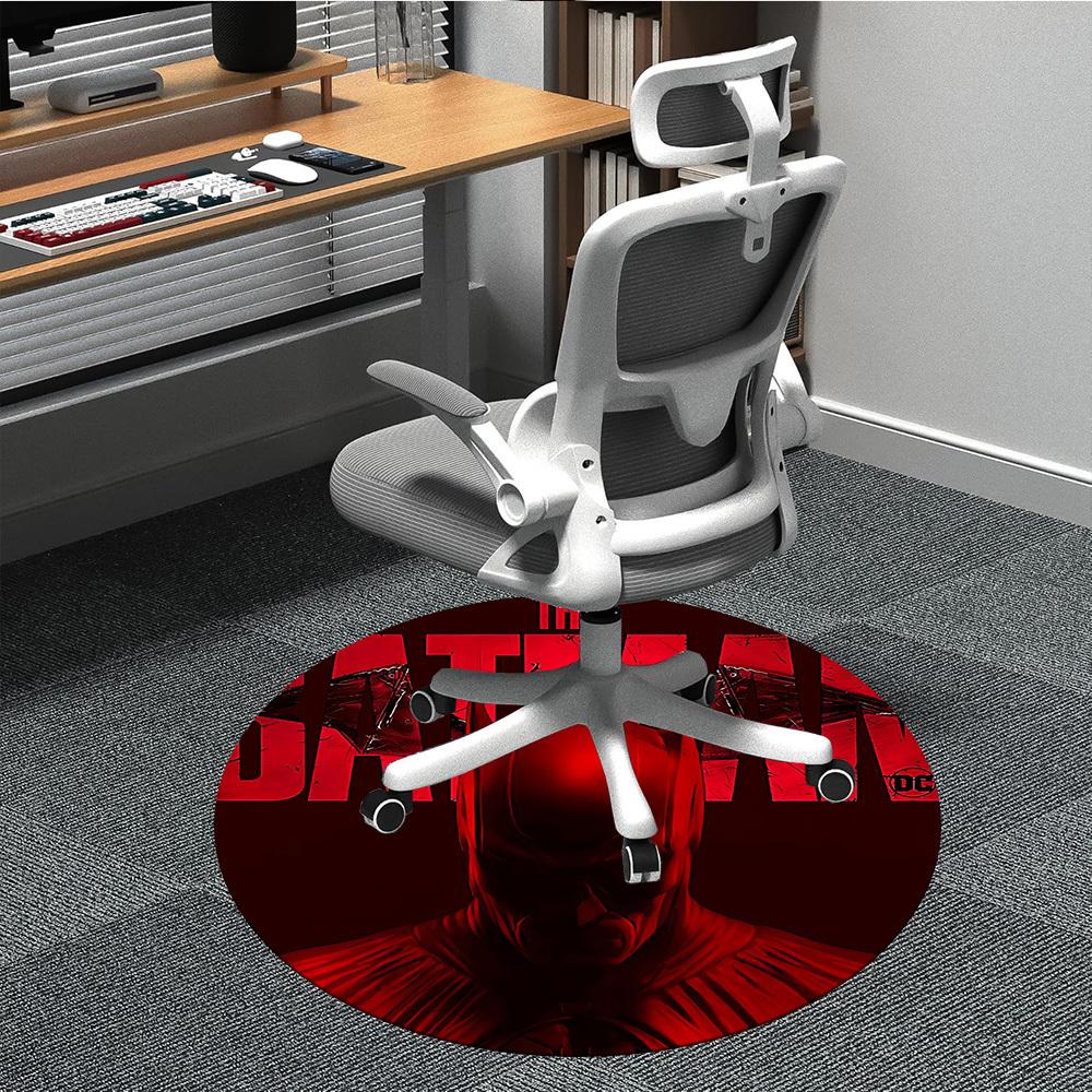 1pc Batman DC Office Round Area Rug, Under Office Chairs Bedroom Living Room Home Decor, Room Deco, Available In Various Sizes