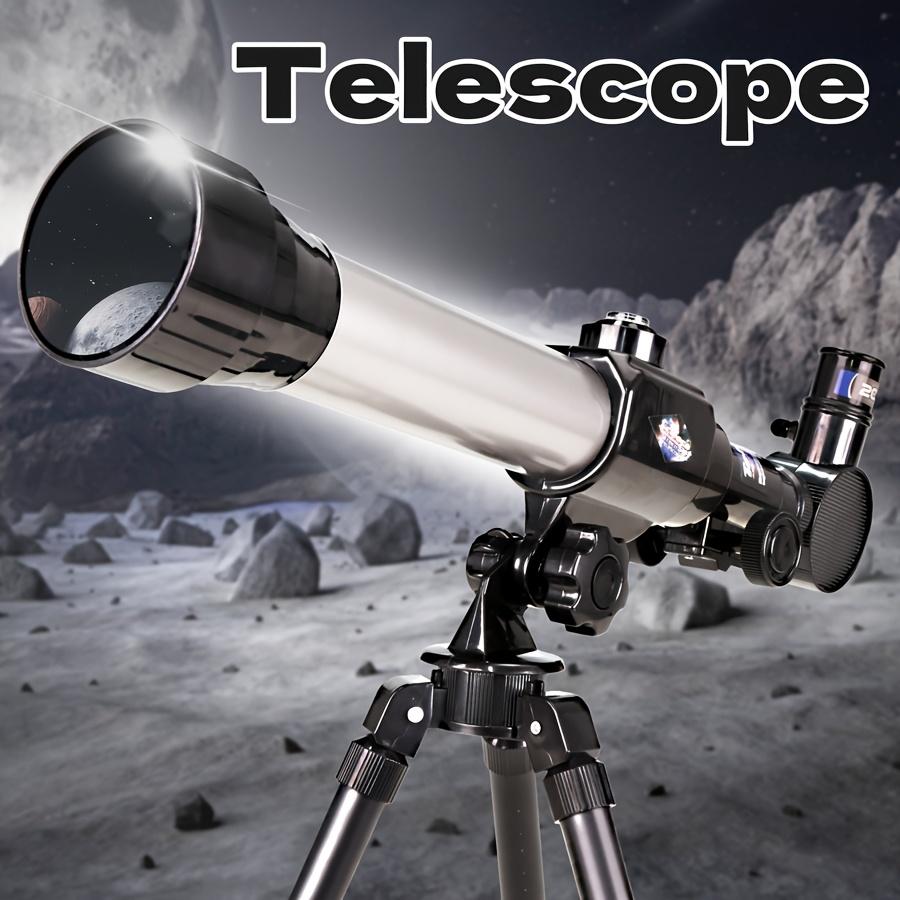 Premium astronomiskt teleskop med HD-stjärn- och månskådning, 40x förstoring, manuell fokusering, ergonomiskt handtag - Idealisk för vuxna och tonåringar