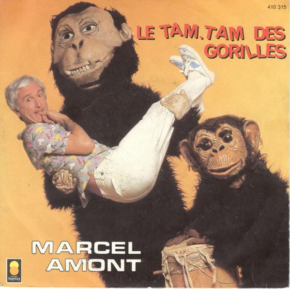 7inch Record MARCEL AMONT - Le Tam-Tam Des Gorilles 410315 Trema 1985 France Latin Used