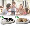 Modello di Cane Peluche con Respirazione Realistica Decorazione per la Casa con Pelliccia Sintetica per Fotografia e Uso Regalo
