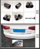 Stainless Steel Titanium Black Tailpipe for Tiguan, A1A3, CC, A6L, Wrangler, CX3, CX4, CX5, and Yihu.