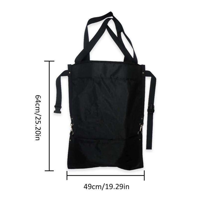 Large Fruit Picking Bag Adjustable Harvest Garden Apron Storage Pouch for Outdoor Orchard, Farm, Garden Easy to Use