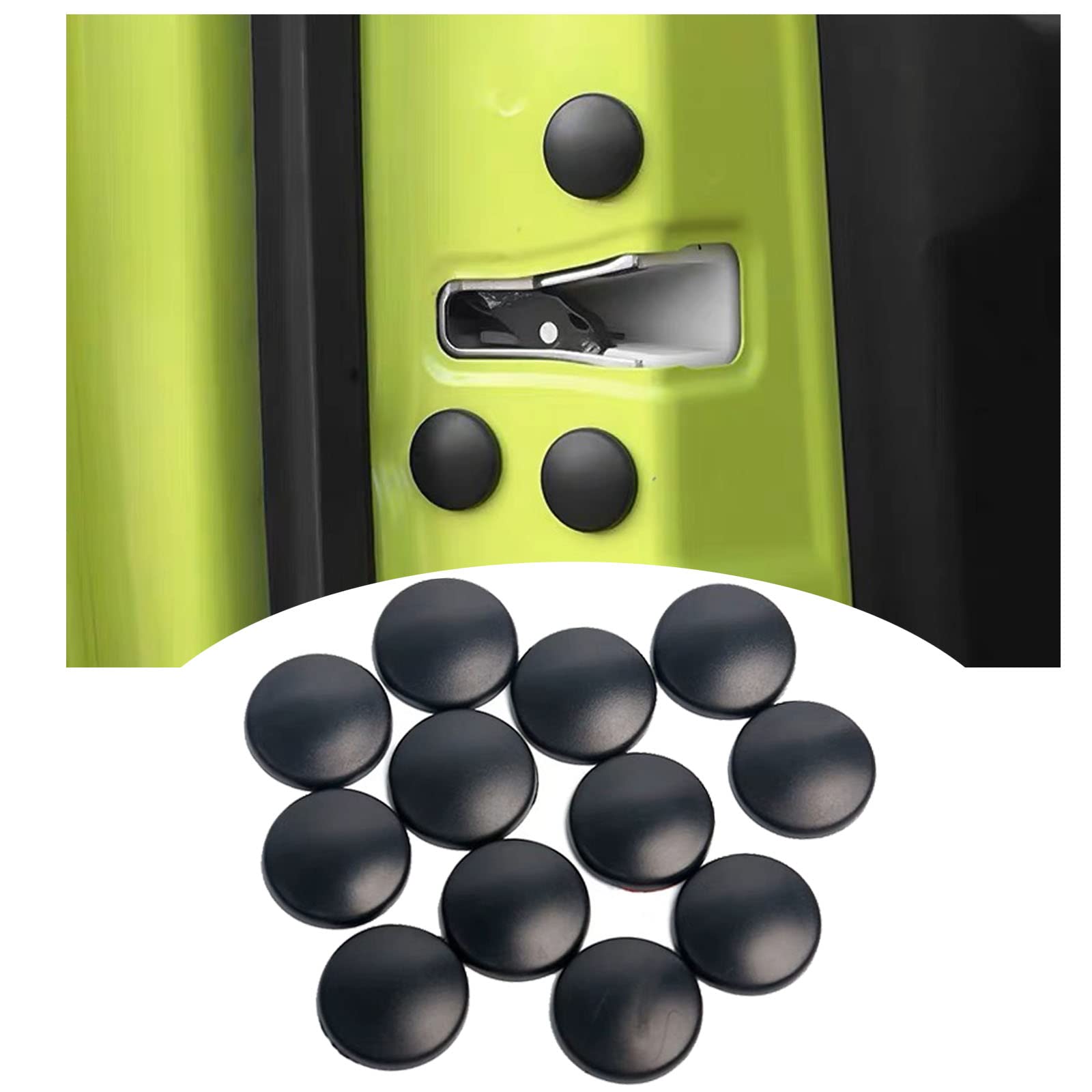 

BAIYIUER (12 Pieces, Black) Suzuki New Jimny JB74W JB64W H20.7~/Suzuki Jimny Sierra JB64 JB74 чорний