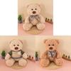 Sweater Bear Teddy  Plush Toy Bow Tie Hug Doll Stuffed Animal Gifts Decoration