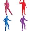 Ganzkörper-Hautanzug Catsuit für Halloween mit bequemem Unisex-Design und stilvollen Farben