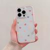 Cute Colorful Love Pattern TPU Transparent Phone Case For iPhone 17 Pro Max 11 12 13 14 15 16 Pro Plus Shockproof Soft Cover