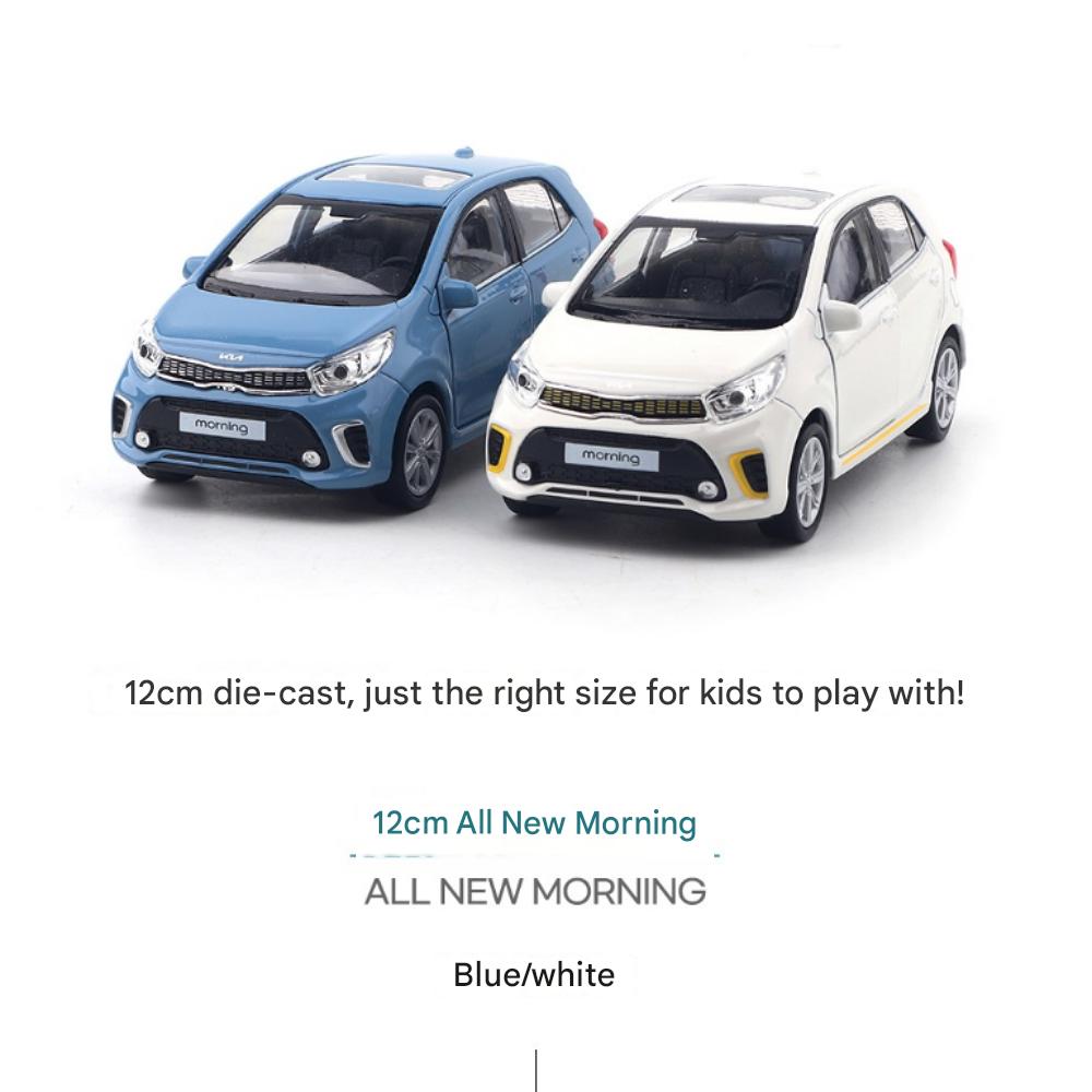 Kia All New Morning Diecast Mini-Auto-Serie (Option 2 Farben), 1 Stück