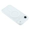 For iPhone 17 Air Magnetic Case Acrylic+TPU Clear Phone Cover