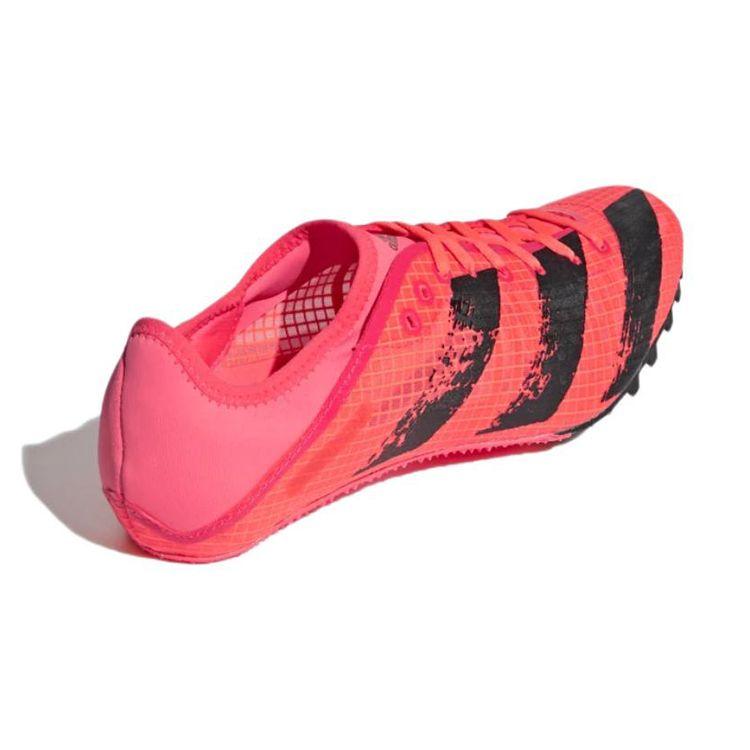 Adidas Sprintstar Spikes Half Cicada Wing Shock Absorption Durable Low Top Marathon Running Shoes Men Running Shoes Red Black EG6157