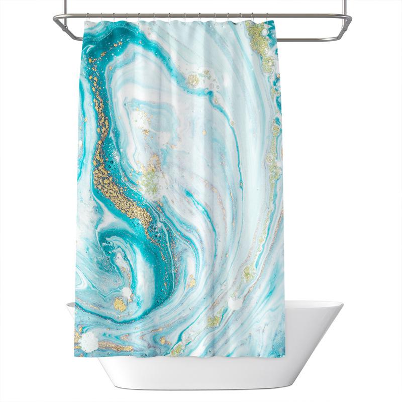 

Утолщенная водонепроницаемая занавеска для ванной комнаты, устойчивая к плесени, занавеска для душа, занавеска для душевой перегородки, занавеска для душа, занавеска для ванной комнаты, бесплатная перфорация 120x200