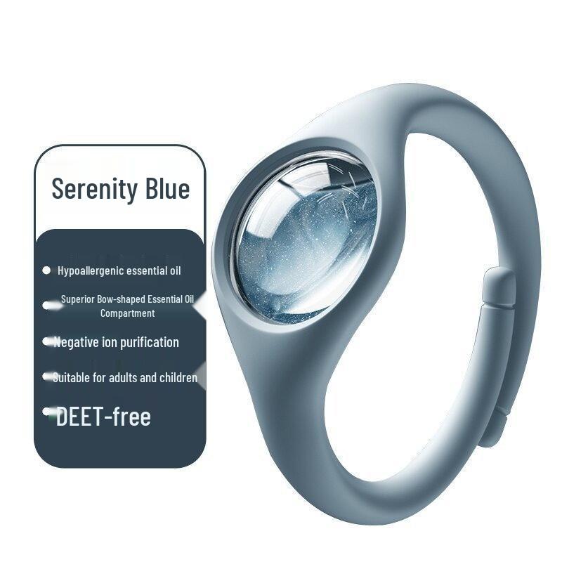 Adult & Kids Snap-on Mosquito Repellent Bracelet - Wearable Protection Gift Anklet