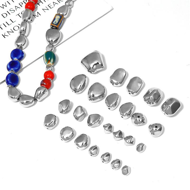 Irregular Plastic Spacer Beads for DIY Jewelry - Handmade Special-Shaped Beading Accessories