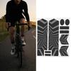 Mountainbike Gabel Nacht Reflexion Aufkleber Paster Fahrrad FiveStar Aufkleber