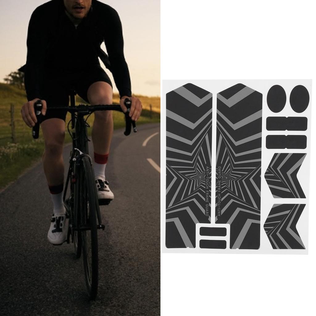 Mountainbike Gabel Nacht Reflexion Aufkleber Paster Fahrrad FiveStar Aufkleber