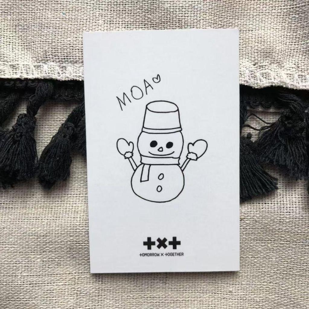 [USED] TXT 2022 SBS Song Festival Sanok Public Broadcast Subin Trading Card