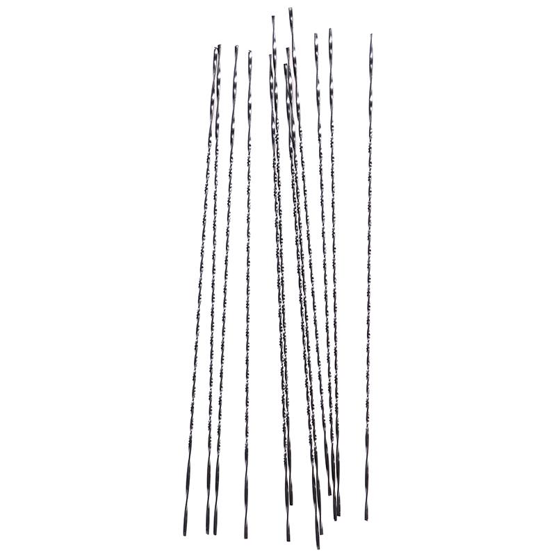 130mm scroll jig saw blades spiral teeth metal wood cutting craft tools