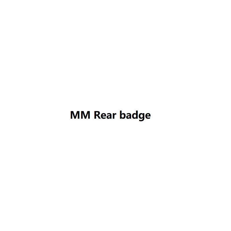 New Chrome Black Letters GLS480 GLS600 V12 Emblem for Benz Maybach GLS Class Car Fender Trunk Rear X167 Logo Sticker