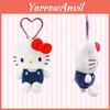 Cute Plush Cat Keychain Toy Lovely Bag Backpack Decoration Gift Soft And Fluffy Cartoon Style 10cm Height