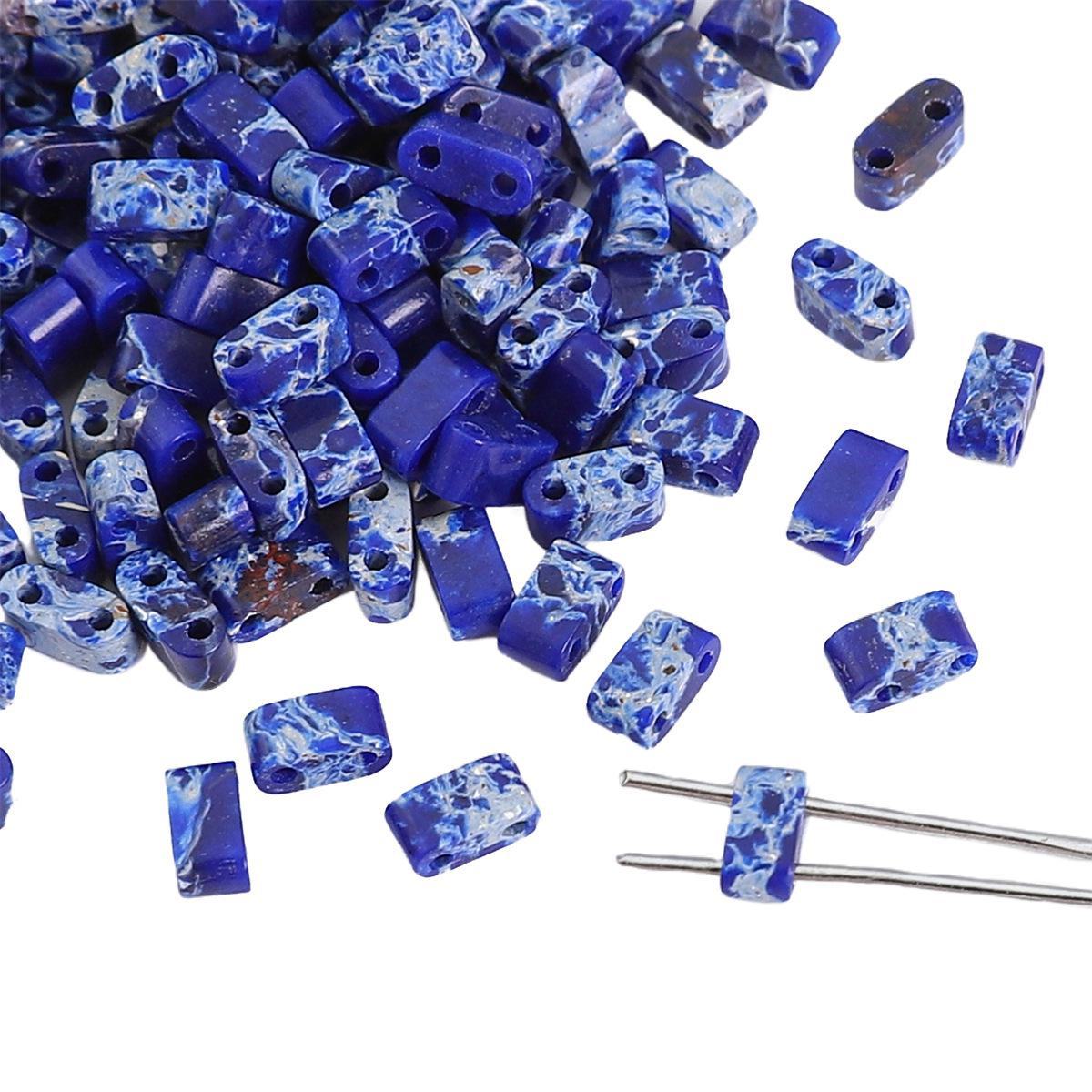 

Браслет из натуральных геометрических бусин из агата своими руками: Простые модные украшения Imperial stone, about 5x2mm, 10 pieces/pack