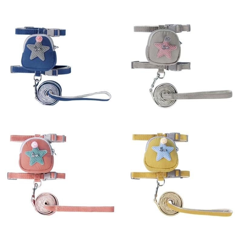 Hundetrainingsrucksack Niedliche Satteltasche und Leine für Reisen Reisen Camping Camping Hundesatteltasche Zubehör