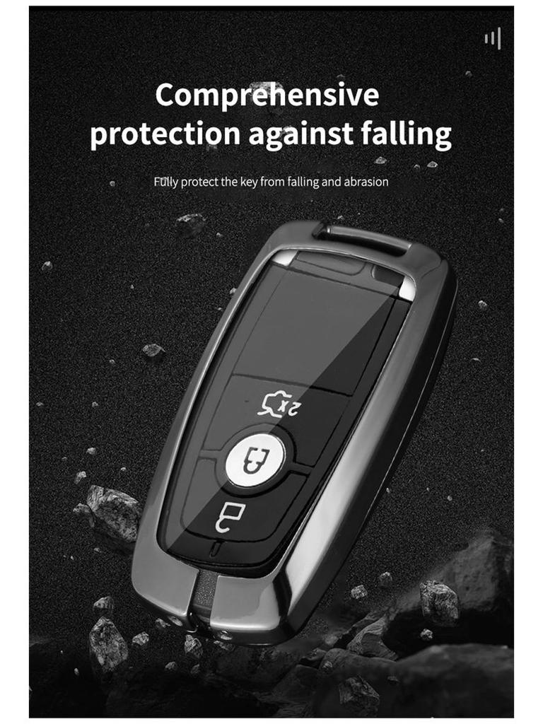 Zinc Alloy Key Cover for Ford Escort, Mondeo, Explorer, Equator, Taurus, Edge, Focus