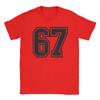 Herren Damen 67 Meme Sechs Sieben 6 7 Meme Design 6 7 T-Shirt Reine Baumwolle Kleidung Kurze Ärmel Rundhals T-Shirts Neue Ankunft T-Shirt