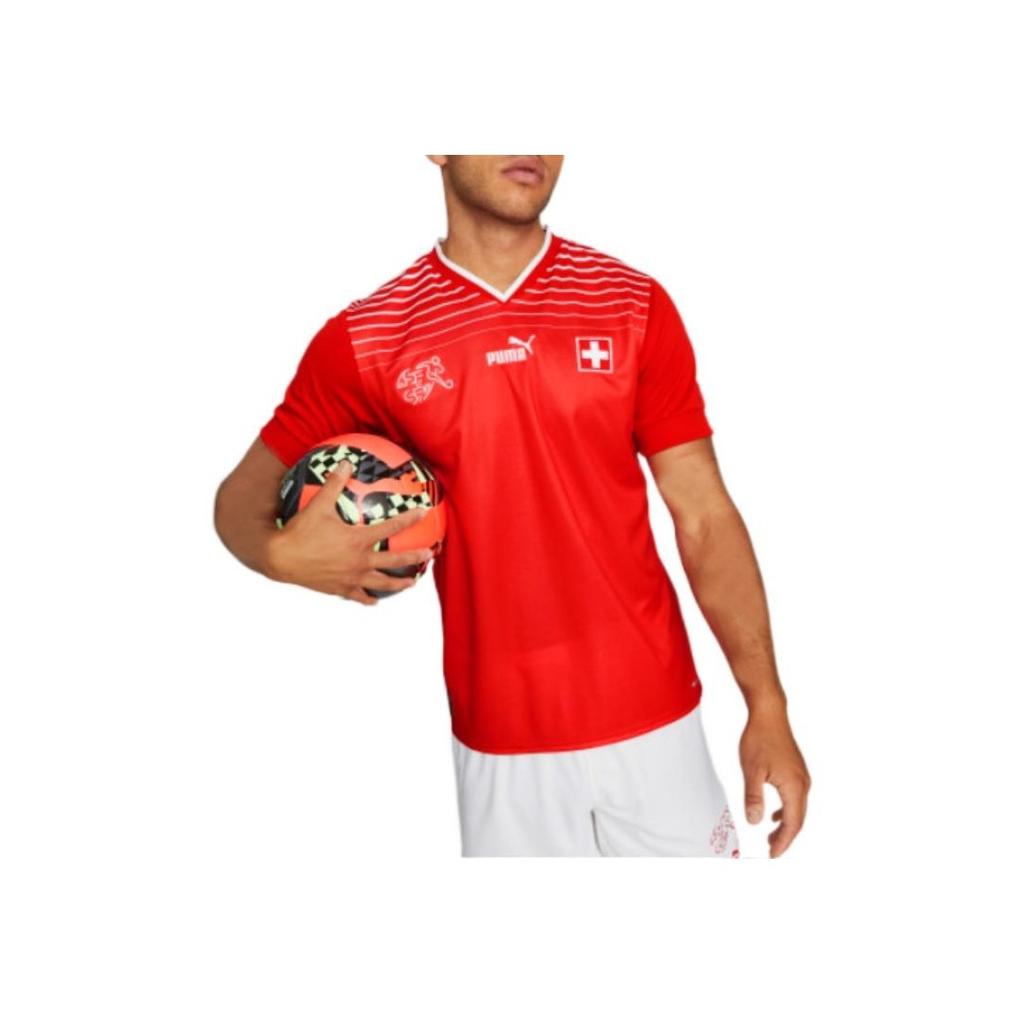 Puma Switzerland Home 22/23 Jersey Puma Red/Puma White Men Streetwear 765925-01