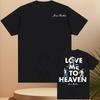 Love Me To Heaven Single Tee Musical Group JONAS BROTHERS T-shirt Summer Round Neck Unisex Streetwear Women T Shirt