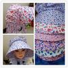 Floral Print Tea Picking Cap Quick Drying Headscarf Hat Sun Hat  for Women Spring and Summer