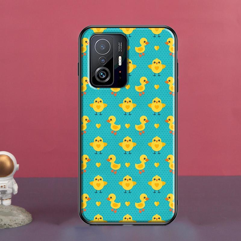 Yellow Duck For POCO X5 X3 F5 Pro X4 F4 GT M5s C40 F3 Case For Xiaomi 13 Lite 12 11T 12T Pro 12X Cover