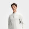 Men's FILA T-Shirts Men's Heron White Stand Collar Moderate Straight Fit