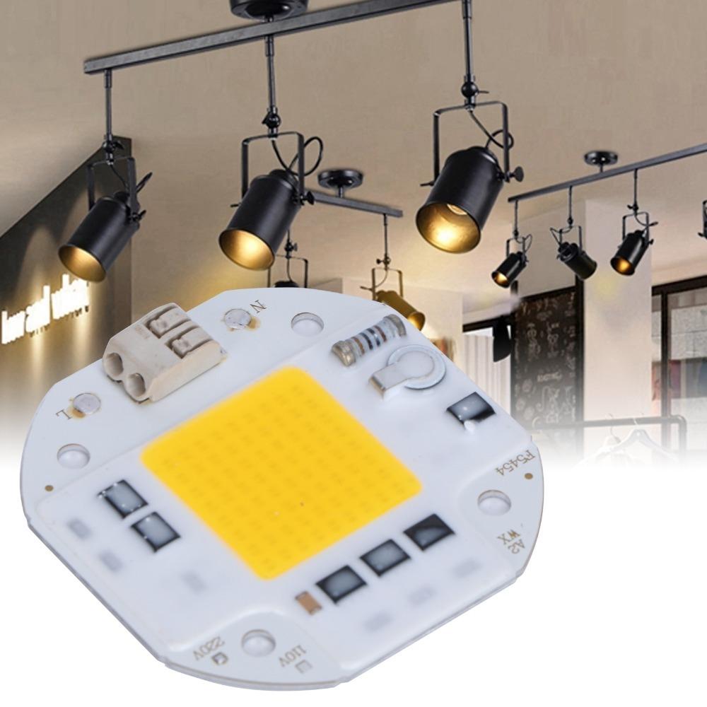 2pcs AC220V COB LED Bulb 50W Integrated Chip Light Source COB Chip Light  For DIY Indoor Lighting