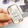 TPU Remote Keyless Shell for Geely Emgrand EC715 EC718-RV GC5 GC6 EC8 SL EU 7 EC7 EC715 EC718 EC7-RV Car Folding Key Case Cover