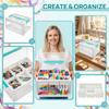 Transparante Plastic Knutselorganizers En Opbergdoos Met Verwijderbare Bakjes En Verdelers, Kunstbenodigdheden Organizers En Opslag, Ideale Containers Voor Kleuren