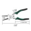 8 Inch Multifunction Mig Welding Pliers for Metal Fabricators Anti-Slip Handle Wire Cutting Drawing Out Welding
